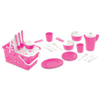 Imagen de Set cocina, 19 piezas, con canasto, en red