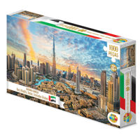 Imagen de Puzzle de cartón, 1000 piezas, Dubai, en caja