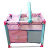 Imagen de Practicuna para muñeca, de metal con accesorios, en caja
