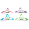 Imagen de Percha de plástico x5, varios colores