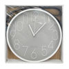 Imagen de Reloj de pared redondo, 25cm con correa PU, en caja
