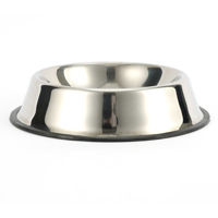 Imagen de Plato para mascotas de acero inoxidable