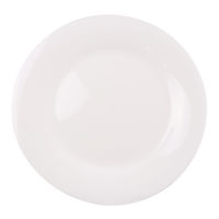 Imagen de Plato llano de vidrio opal llano,línea ARIA CAJA x24