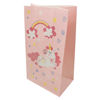 Imagen de Bolsa de regalo o sorpresitas sobre con stickers, PACK x12, en bolsa diseños unicornios