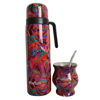 Imagen de Termo 1L media asa con mate 180ml y bombilla, pico cebador, base antideslizante, Berlina en caja
