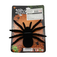 Imagen de Animales araña de plástico en cartón