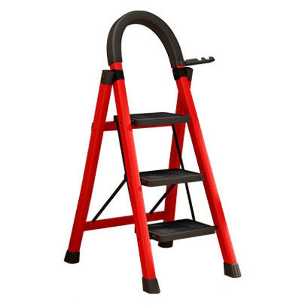 Imagen de Escalera de metal con 3 escalones