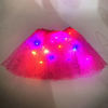 Imagen de Disfraz pollera de tul, con 20 leds, en bolsa varios colores con brillantina