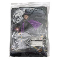 Imagen de Disfraz de bruja gorro y capa, en bolsa