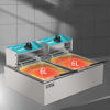 Imagen de Freidora de aceite industrial doble, 12L en caja, 2500W WINNING STAR