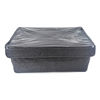 Imagen de Caja organizadora de TNT plegable con visor superior, en bolsa, varios colores