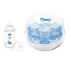 Imagen de Esterilizador para 6 mamaderas para microondas (2´)con mamadera de 260ml, en caja MOMEASY