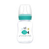 Imagen de Mamadera de plástico 120ml tetina natural standard, en caja, varios colores MOMEASY