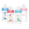 Imagen de Mamadera de plástico 240ml tetina natural boca ancha, en caja, varios colores MOMEASY