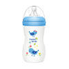 Imagen de Mamadera de plástico 240ml tetina natural boca ancha, en caja, varios colores MOMEASY
