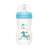 Imagen de Mamadera de plástico 240ml tetina natural boca ancha, en caja, varios colores MOMEASY