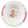 Imagen de Plato bowl vasorbito y cubiertos de melamina, en caja, 2 colores MOMEASY