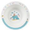 Imagen de Plato bowl vasorbito y cubiertos de melamina, en caja, 2 colores MOMEASY