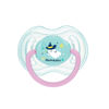 Imagen de Chupete de silicona ortodóntico con clip en blister, 2 colores MOMEASY