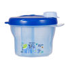 Imagen de Vianda con 3 reparticiones pico vertedor, en cartón, 2 colores MOMEASY