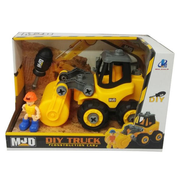 Imagen de Máquina de construcción, ruedas libres desarmable con herramientas, en caja