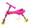 Imagen de Triciclo plegable de metal ROSADO, sin pedales, en caja