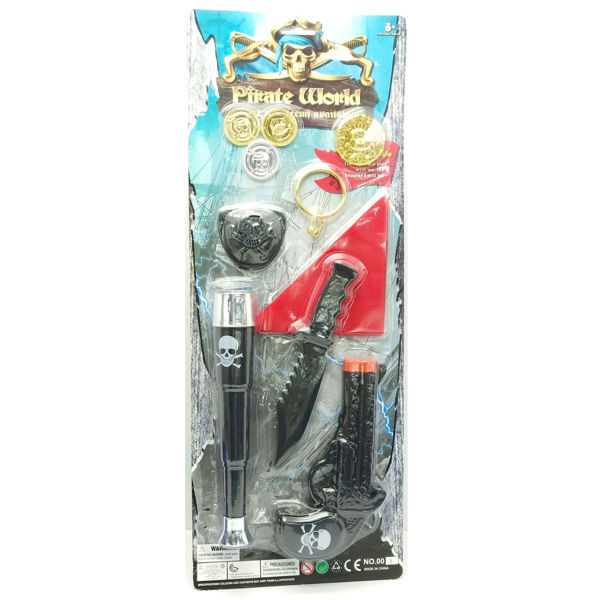 Imagen de Armas de pirata 10 piezas, en blister