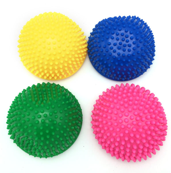 Imagen de Plataforma bosu mini, con pinchos, para entrenamiento o rehabilitación, varios colores