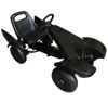 Imagen de Auto kart a pedal, ruedas de goma, negro, con freno, en caja