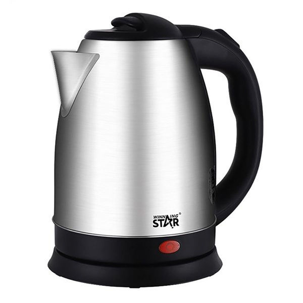 Imagen de Jarra eléctrica, de acero inoxidable, 1.8L, 1500W, en caja, WINNING STAR