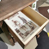 Imagen de Mueble organizador de madera con 1 cajón y un canasto, en caja