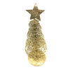 Imagen de Adorno árbol navideño para mesa, espiral de metal