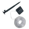 Imagen de Luces led x100 mini cálidas con panel solar, 10 metros en caja