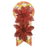 Imagen de Adorno navideño flor, x2, en bolsa