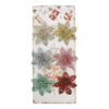 Imagen de Adorno navideño flor, x6, en bolsa