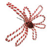 Imagen de Adorno navideño flor, de tela