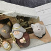 Imagen de Pesebre 5 figuras, con luz en caja