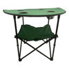 Imagen de Mesa de poliéster plegable con posavasos, en bolso