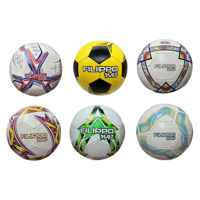 Imagen de Pelota de fútbol, N°5 cosida Filippo Plus CAJA x40 surtidas