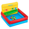 Imagen de Pelotero piscina inflable didáctico con 15 pelotas Bestway, en caja