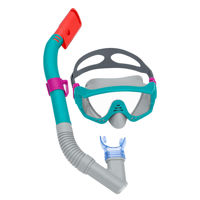 Imagen de Snorkel y máscara para adultos Bestway en blister, varios colores