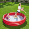 Imagen de Piscina inflable Bestway 3 aros, 480L en caja, varios colores
