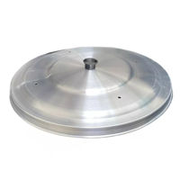 Imagen de Tapa para asadera pizzera, de aluminio