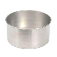 Imagen de Tortera de aluminio fondo fijo alta 14.5cm