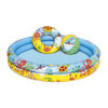 Imagen de Piscina inflable 2 aros con accesorios 137L, Bestway en caja