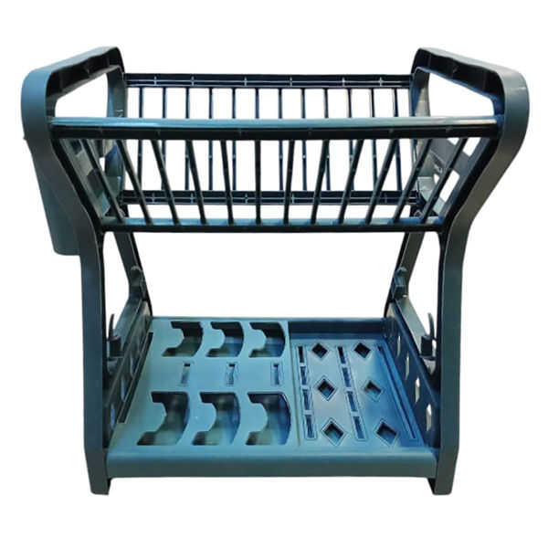 Imagen de Escurridor de platos, de plástico, 2 pisos, varios colores