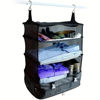 Imagen de Neceser para viaje, organizador de valija plegable para colgar, en bolsa