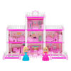 Imagen de Castillo de princesa, 160 piezas, 2 princesas, 24 muebles, en caja