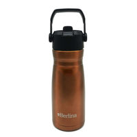 Imagen de Botella deportiva de acero inoxidable Berlina, 600ml COBRE