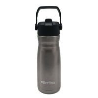 Imagen de Botella deportiva de acero inoxidable Berlina, 600ml GRIS